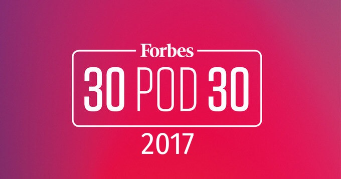 Forbes 30 pod 30 ročník 2017